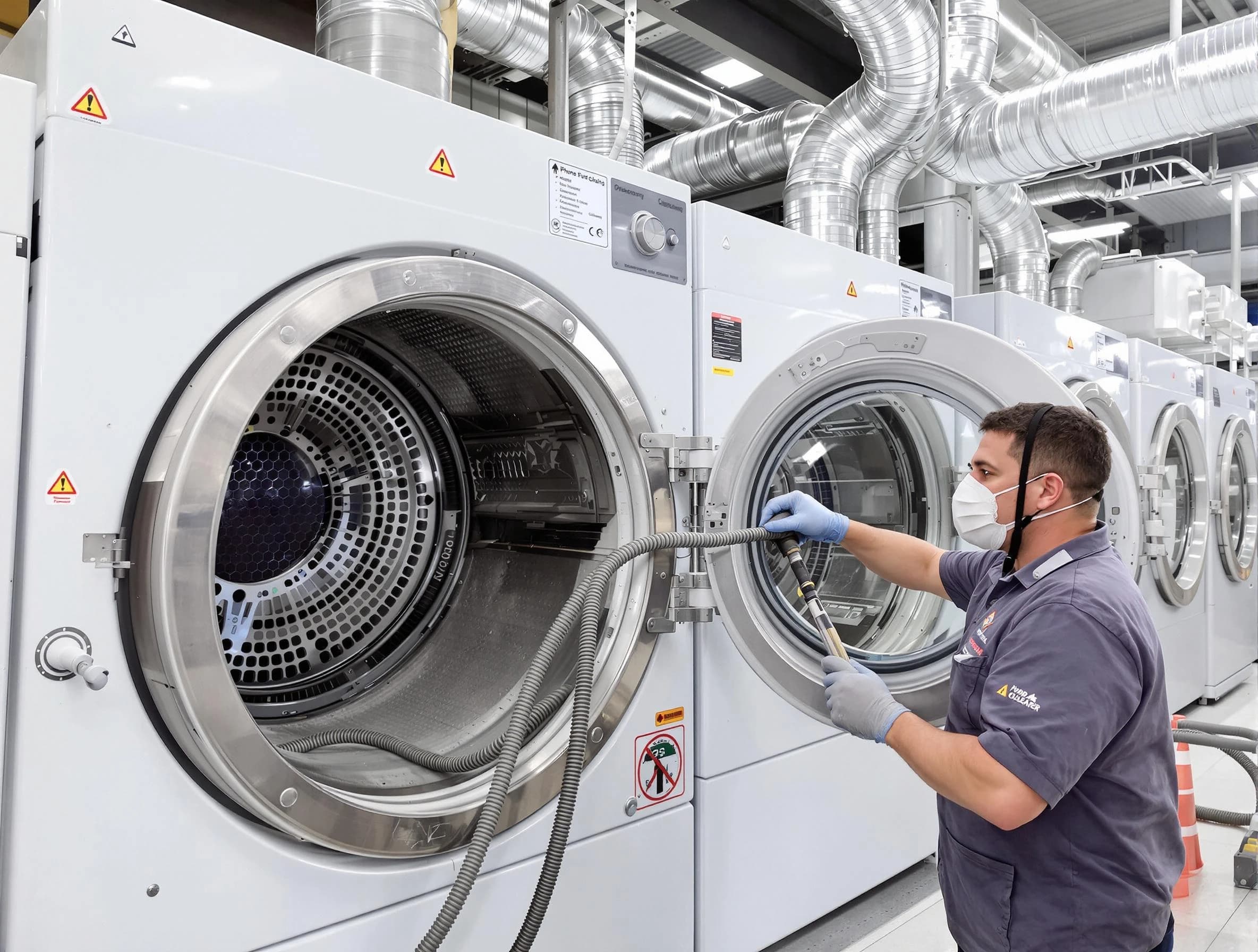 Industrial-grade dryer vent cleaning by Harrisville Dryer Vent Cleaning in Harrisville