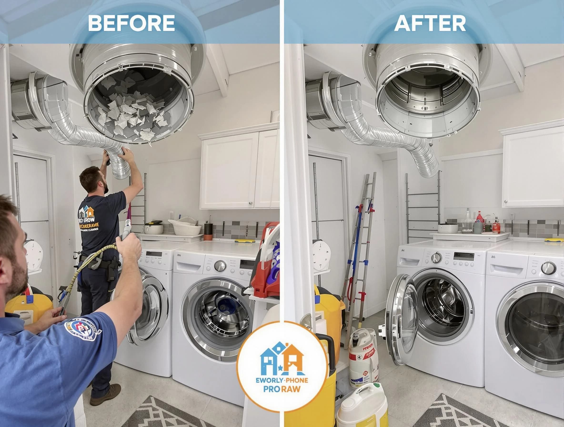 Residential dryer vent cleaning by Harrisville Dryer Vent Cleaning in Harrisville