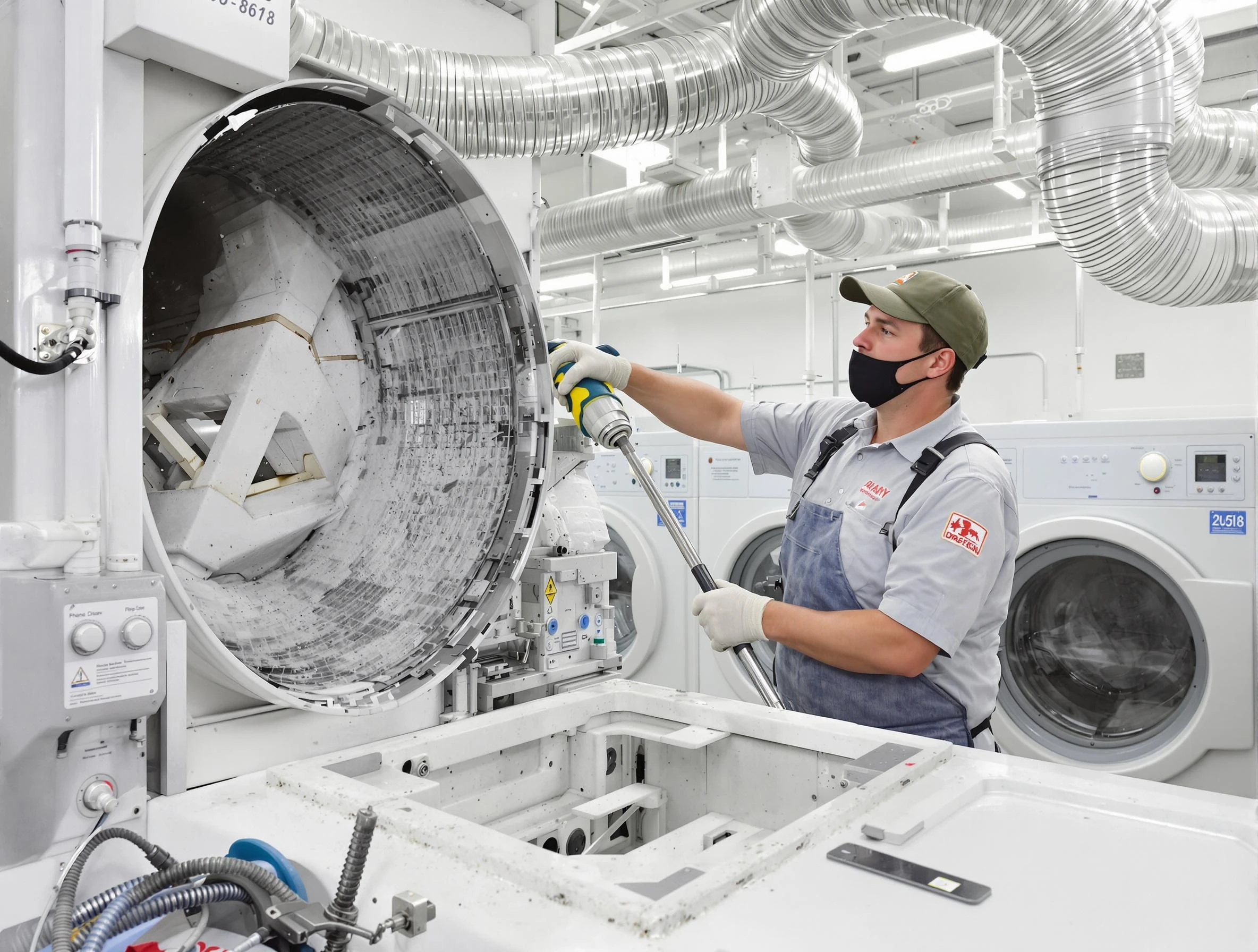 Commercial Dryer Vent Cleaning in Harrisville