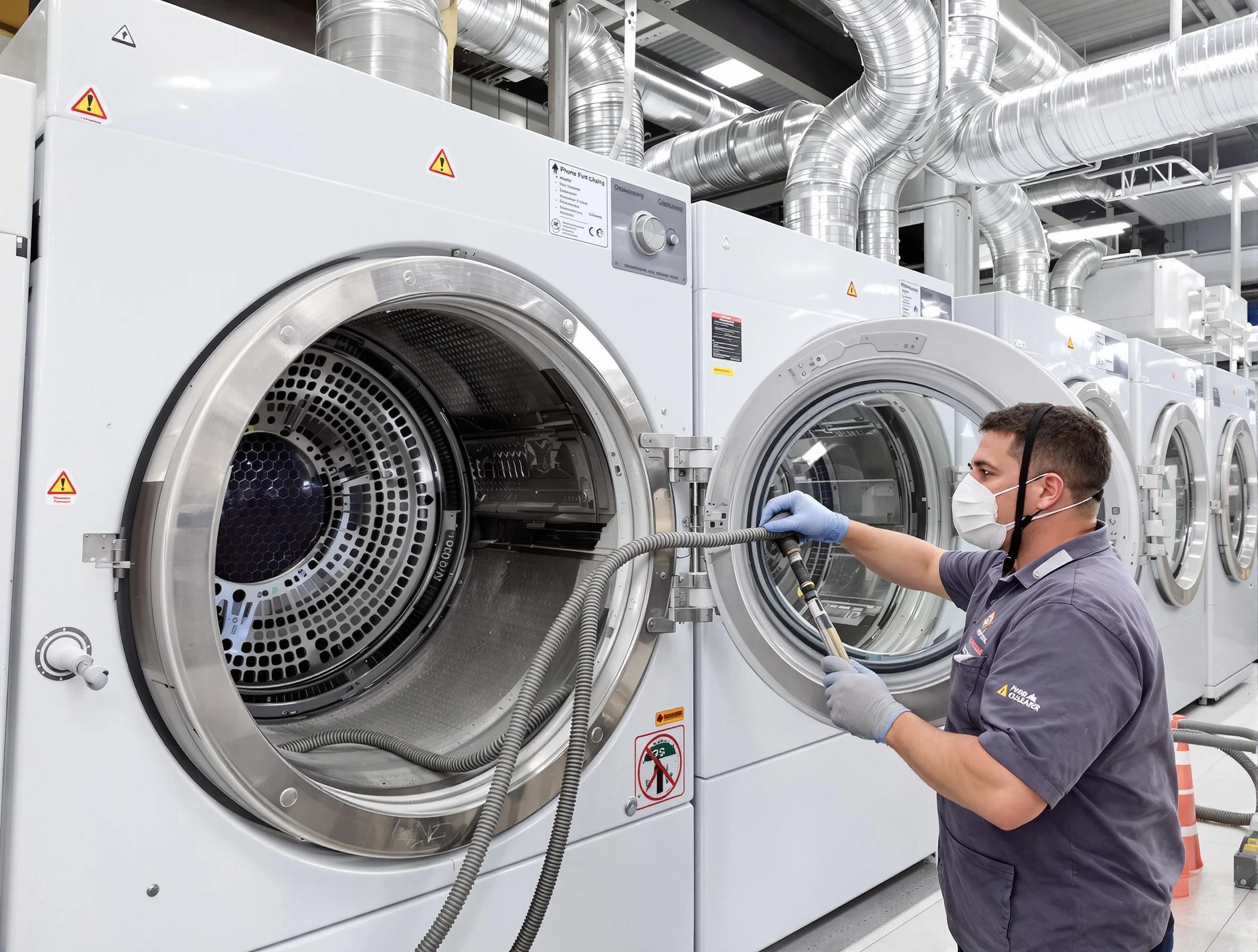 Industrial-grade dryer vent cleaning by Harrisville Dryer Vent Cleaning in Harrisville